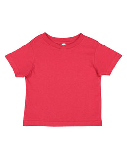 Rabbit Skins Toddler Fine Jersey T-Shirt 3321 | Red - Front
