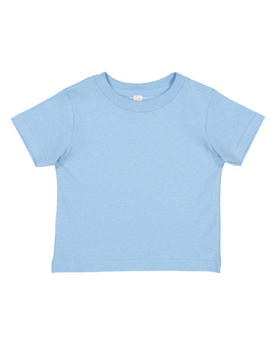 Rabbit Skins Toddler Fine Jersey T-Shirt 3321 | Light Blue - Front