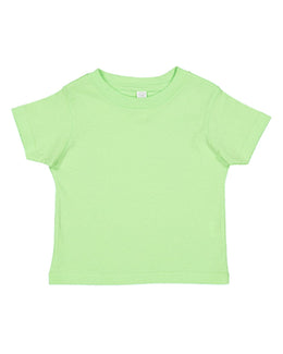 Rabbit Skins Toddler Fine Jersey T-Shirt 3321 | Key Lime - Front