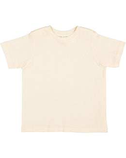 Rabbit Skins Toddler Fine Jersey T-Shirt 3321 | Natural - Front