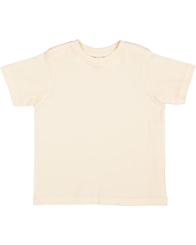 Rabbit Skins Toddler Fine Jersey T-Shirt 3321 | Natural - Front