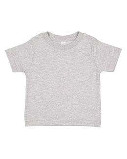 Rabbit Skins Toddler Fine Jersey T-Shirt 3321 | Heather - Front