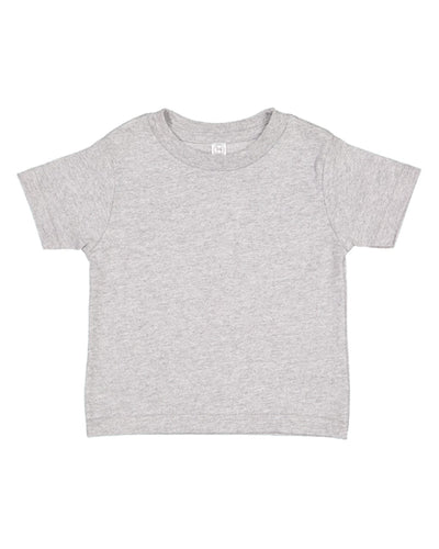 Rabbit Skins Toddler Fine Jersey T-Shirt 3321 | Heather - Front