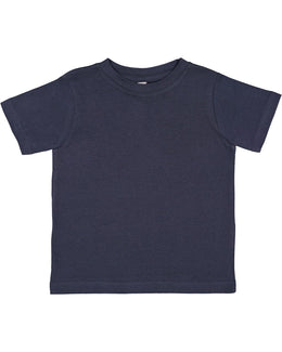 Rabbit Skins Toddler Fine Jersey T-Shirt 3321 | Denim - Front