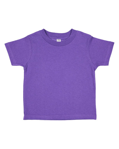 Rabbit Skins Toddler Fine Jersey T-Shirt 3321 | Purple - Front