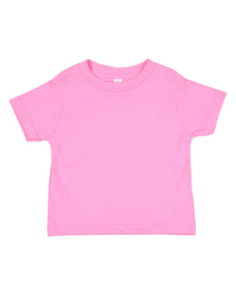 Rabbit Skins Toddler Fine Jersey T-Shirt 3321 | Raspberry - Front