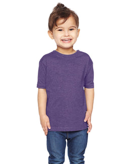 Rabbit Skins Toddler Fine Jersey T-Shirt 3321 | Vintage Purple - Front