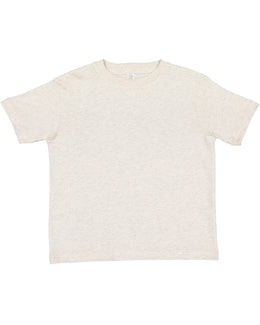 Rabbit Skins Toddler Fine Jersey T-Shirt 3321 | Natural Heather - Front