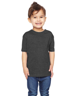 Rabbit Skins Toddler Fine Jersey T-Shirt 3321 | Vintage Smoke - Front