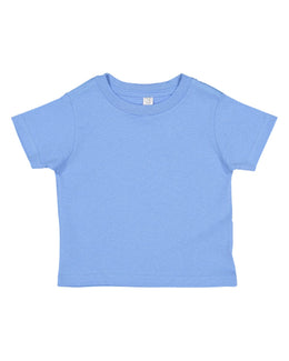 Rabbit Skins Toddler Fine Jersey T-Shirt 3321 | Carolina Blue - Front