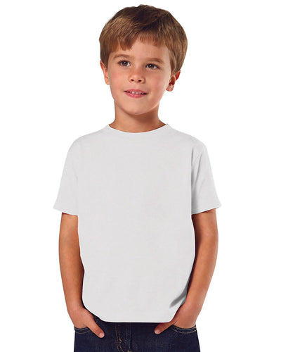 Rabbit Skins Toddler Fine Jersey T-Shirt 3321 | Blended White - Front