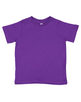 Rabbit Skins Toddler Fine Jersey T-Shirt 3321 | Pro Purple - Front