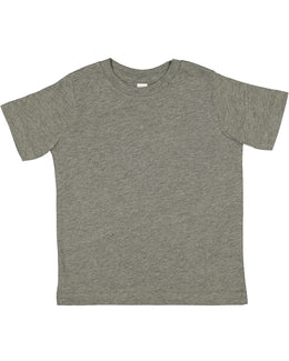 Rabbit Skins Toddler Fine Jersey T-Shirt 3321 | Bamboo Blackout - Front