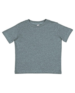 Rabbit Skins Toddler Fine Jersey T-Shirt 3321 | Ice Blackout - Front