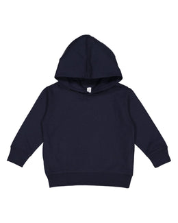 Rabbit Skins Toddler Hooded Sweatshirt 3326 | Navy - Front
