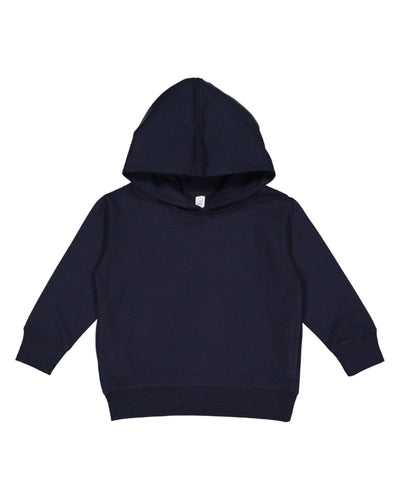 Rabbit Skins Toddler Hooded Sweatshirt 3326 | Navy - Front
