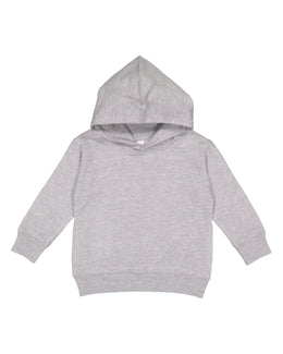 Rabbit Skins Toddler Hooded Sweatshirt 3326 | Heather - Front
