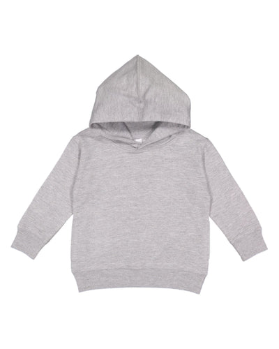 Rabbit Skins Toddler Hooded Sweatshirt 3326 | Heather - Front