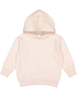 Rabbit Skins Toddler Hooded Sweatshirt 3326 | Natural Heather - Front