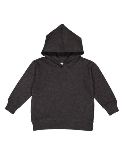 Rabbit Skins Toddler Hooded Sweatshirt 3326 | Vintage Smoke - Front