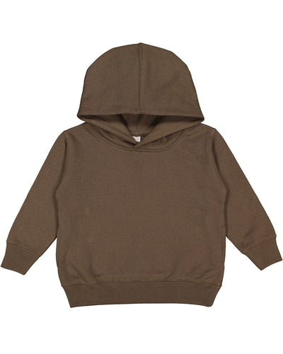 Rabbit Skins Toddler Hooded Sweatshirt 3326 | Military Green - Front