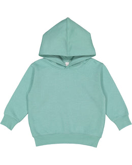 Rabbit Skins Toddler Hooded Sweatshirt 3326 | Saltwater - Front