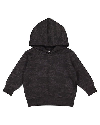 Rabbit Skins Toddler Hooded Sweatshirt 3326 | Storm Camo - Front