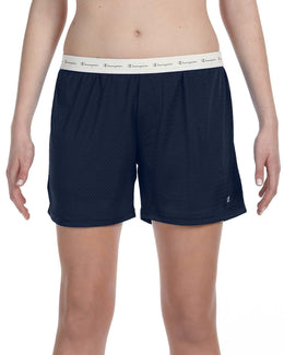 Champion Ladies Mesh Shorts 3393 | Navy - Front