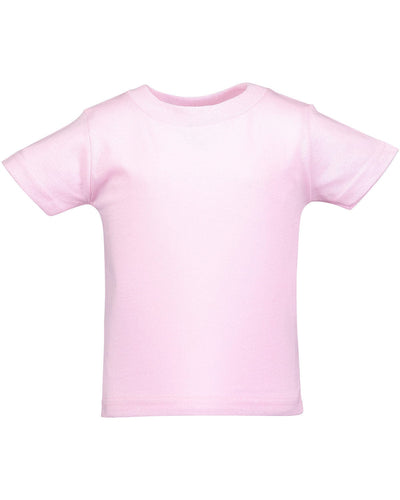 Rabbit Skins Infant T-Shirt 3401 | Pink - Front
