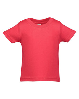 Rabbit Skins Infant T-Shirt 3401 | Red - Front