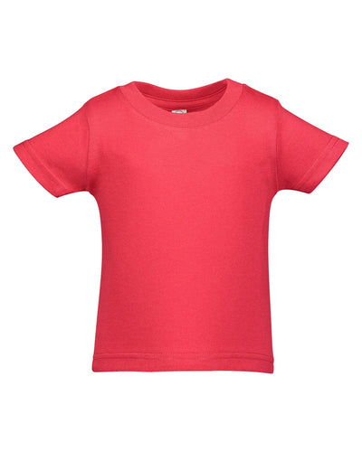 Rabbit Skins Infant T-Shirt 3401 | Red - Front