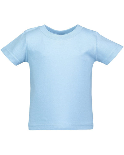 Rabbit Skins Infant T-Shirt 3401 | Light Blue - Front