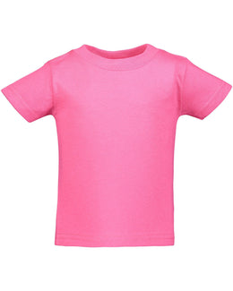 Rabbit Skins Infant T-Shirt 3401 | Hot Pink - Front