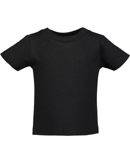 Rabbit Skins Infant T-Shirt 3401 | Black - Front