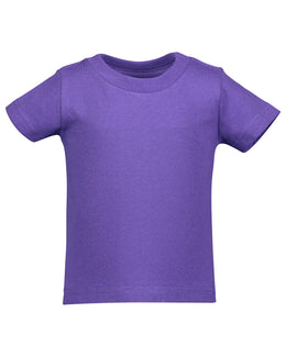 Rabbit Skins Infant T-Shirt 3401 | Purple - Front