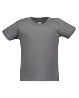 Rabbit Skins Infant T-Shirt 3401 | Charcoal - Front