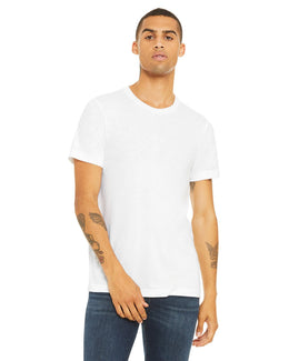 Bella+Canvas Triblend T-Shirt 3413C | Solid Wht Trblnd - Front