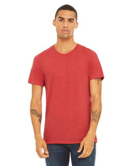 Bella+Canvas Triblend T-Shirt 3413C | Red Triblend - Front