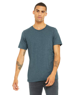 Bella+Canvas Triblend T-Shirt 3413C | Steel Blu Trblnd - Front