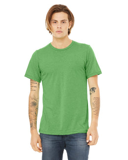 Bella+Canvas Triblend T-Shirt 3413C | Green Triblend - Front