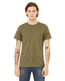 Bella+Canvas Triblend T-Shirt 3413C | Olive Triblend - Front