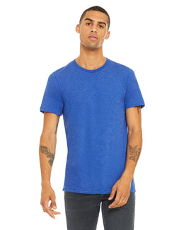 Bella+Canvas Triblend T-Shirt 3413C | True Royal Trbln - Front