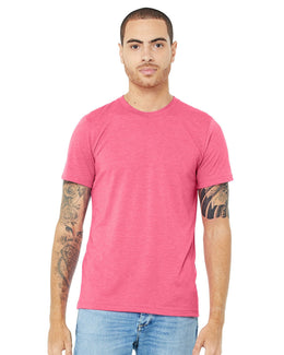 Bella+Canvas Triblend T-Shirt 3413C | Char Pnk Triblnd - Front