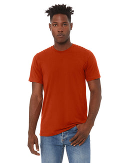 Bella+Canvas Triblend T-Shirt 3413C | Brick Triblend - Front