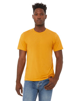 Bella+Canvas Triblend T-Shirt 3413C | Mustard Triblend - Front