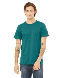 Bella+Canvas Triblend T-Shirt 3413C | Teal Triblend - Front