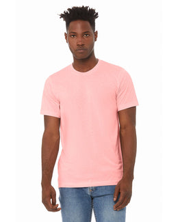 Bella+Canvas Triblend T-Shirt 3413C | Pink Triblend - Front