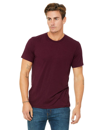 Bella+Canvas Triblend T-Shirt 3413C | Solid Mrn Trblnd - Front