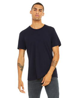 Bella+Canvas Triblend T-Shirt 3413C | Solid Nvy Trblnd - Front