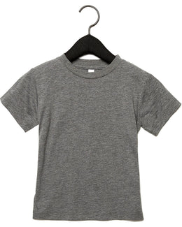 Bella+Canvas Toddler Triblend Short-Sleeve T-Shirt 3413T | Grey Triblend - Front